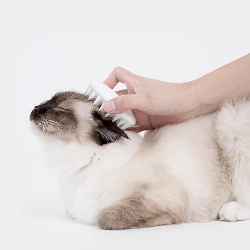 Pamper Paws - Silicone Cat Grooming Comb Brush-0