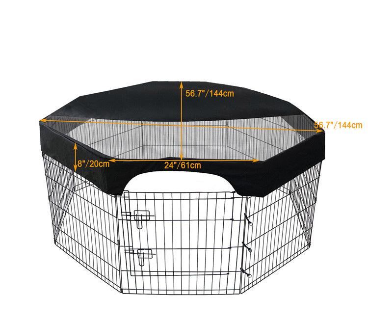 Versatile Canopy For Eight-Sided Pet Fence - All-Weather Dog Shelter-1
