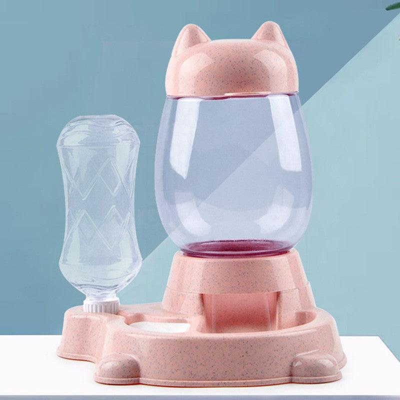 Pet Oasis: Automatic Feeder And Water Dispenser-0