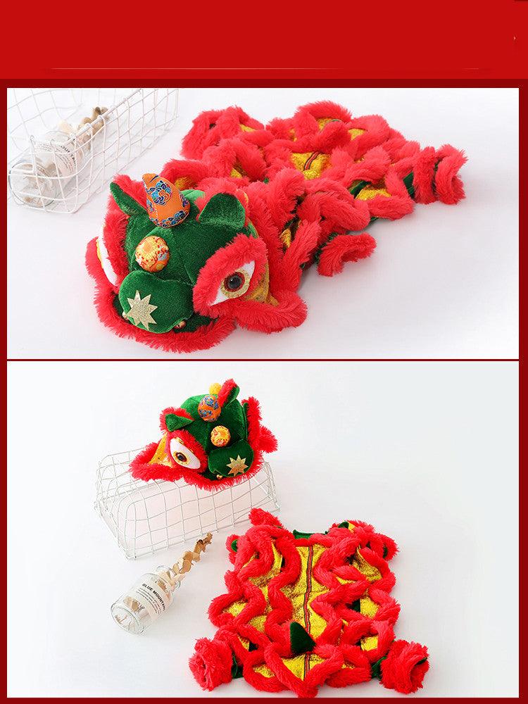 Funny Lion And Horse Pet Costume - Perfect For A Hilarious Cat And Dog Dance Party!-2