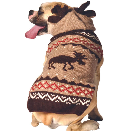Chilly Dog Moosey Hoodie (X-Small)