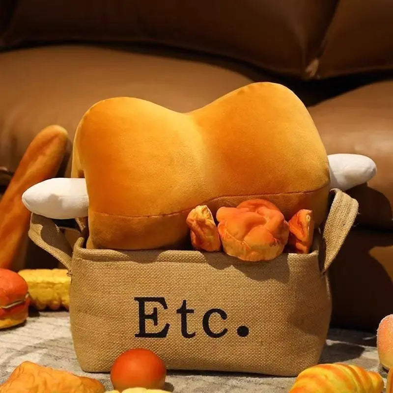 Plush Meat Bone Toy