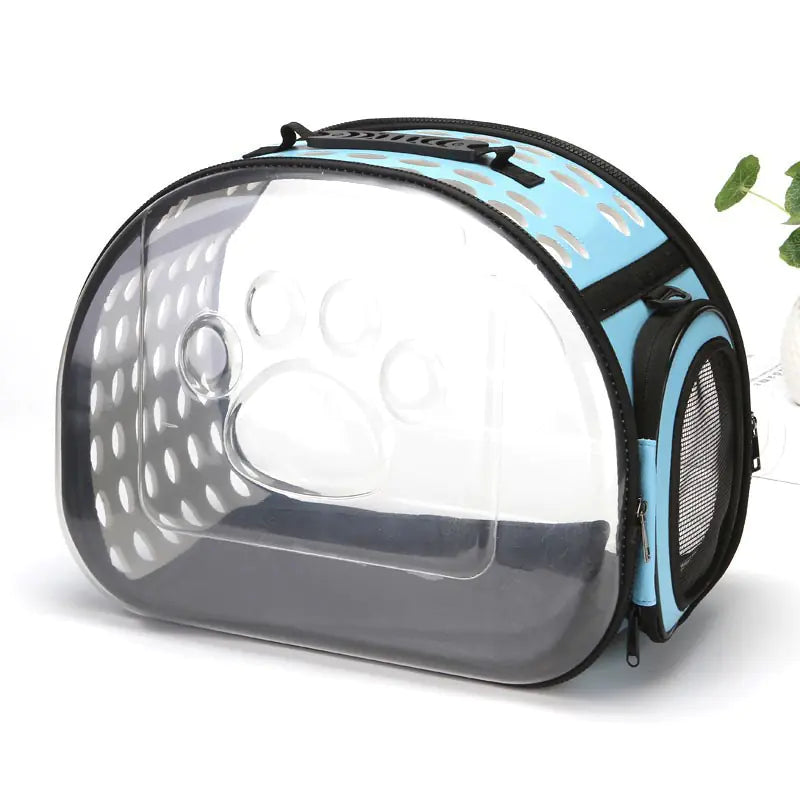Transparent Pet Backpack for Cats and Dogs, Portable