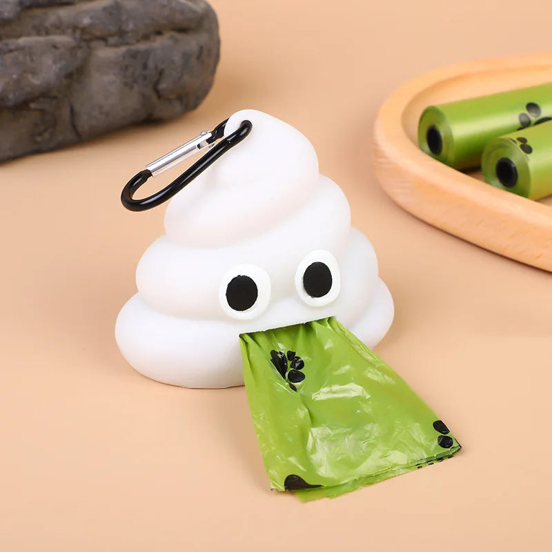 1PC Creative Pet Supplies Dog Potty Pickup Cartoon Poop-shaped