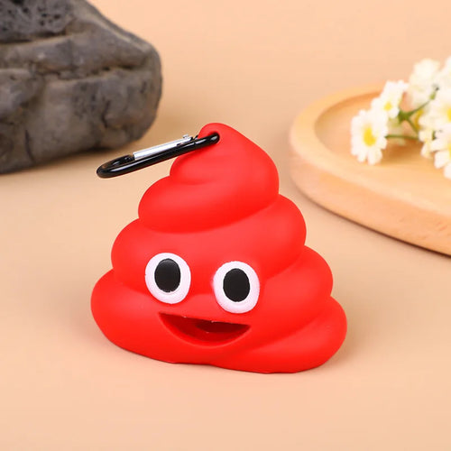 1PC Creative Pet Supplies Dog Potty Pickup Cartoon Poop-shaped