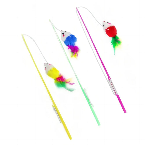 1 PC Teasing Cat Stick Outside Teasing Cat Toys Teasing Cat Teasing