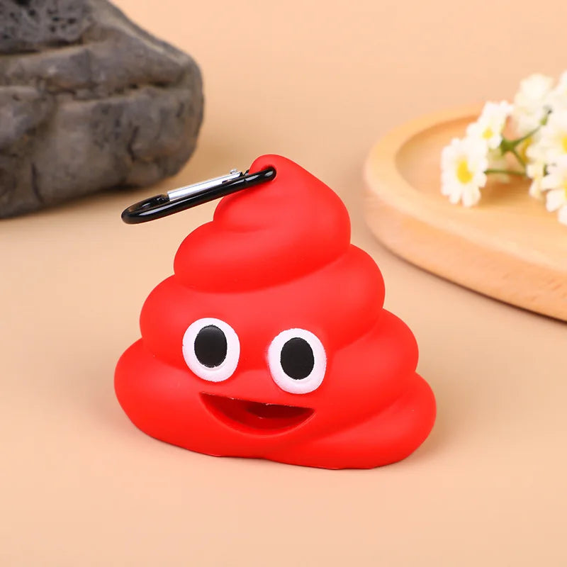 1PC Creative Pet Supplies Dog Potty Pickup Cartoon Poop-shaped