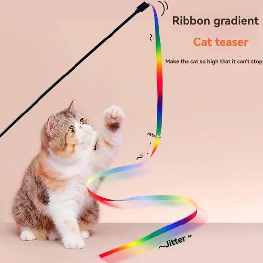 1 PC Teasing Cat Stick Outside Teasing Cat Toys Teasing Cat Teasing