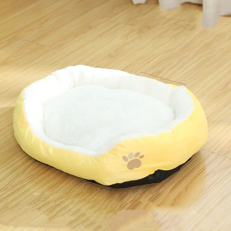 Washable Round Pet Kennel for Cats and Dogs