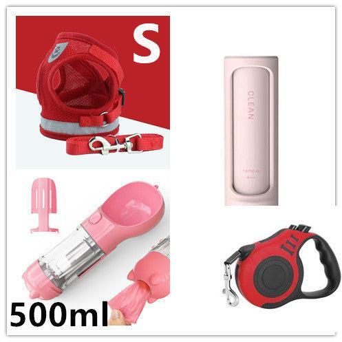 Breathable Mesh Pet Leash With Reflective Design And Matching Belt-26