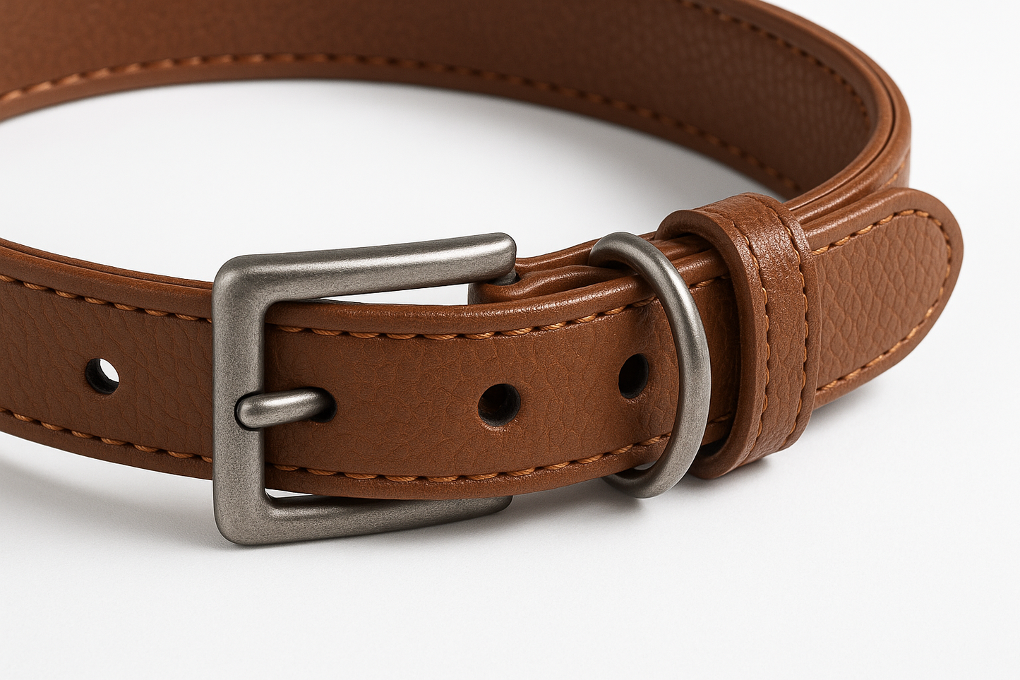 Brown Collar Buckle