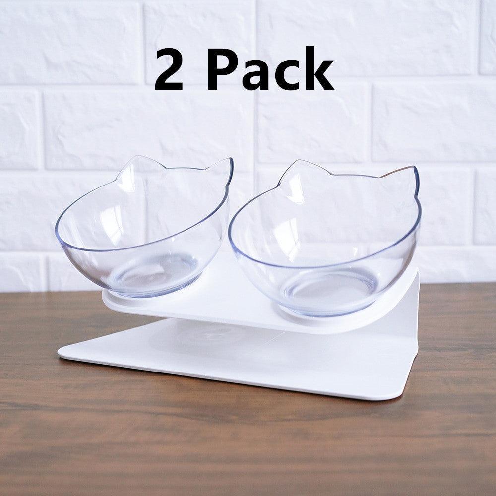Cat Double Bowl - The Perfect Companion For Your Feline Friend-4
