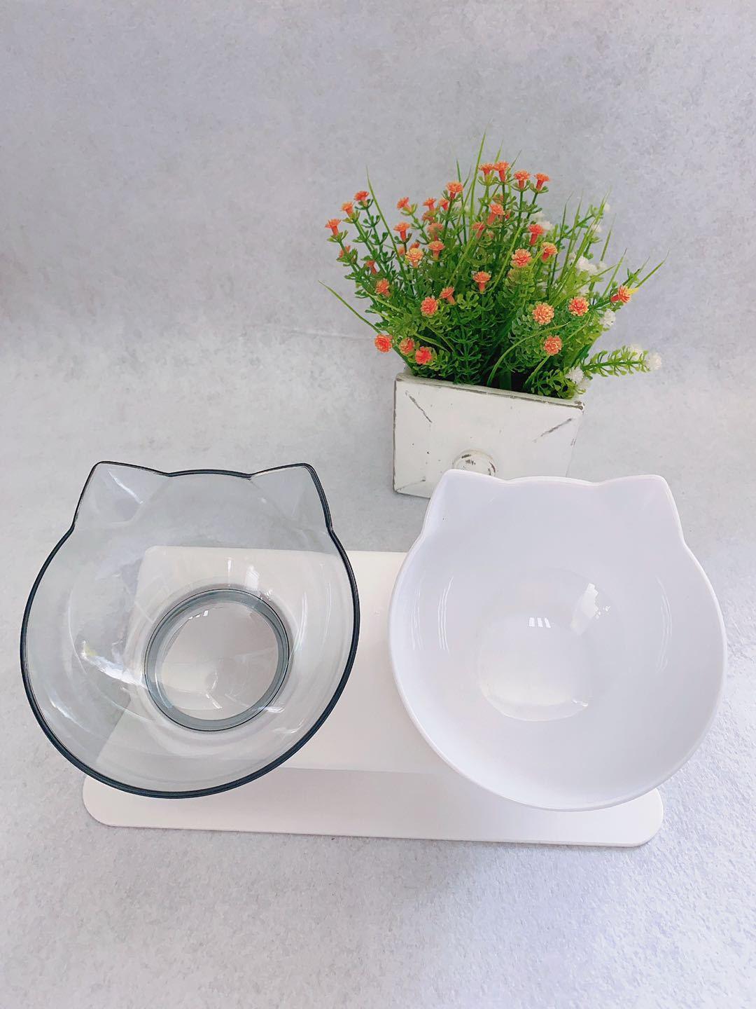 Cat Double Bowl - The Perfect Companion For Your Feline Friend-10