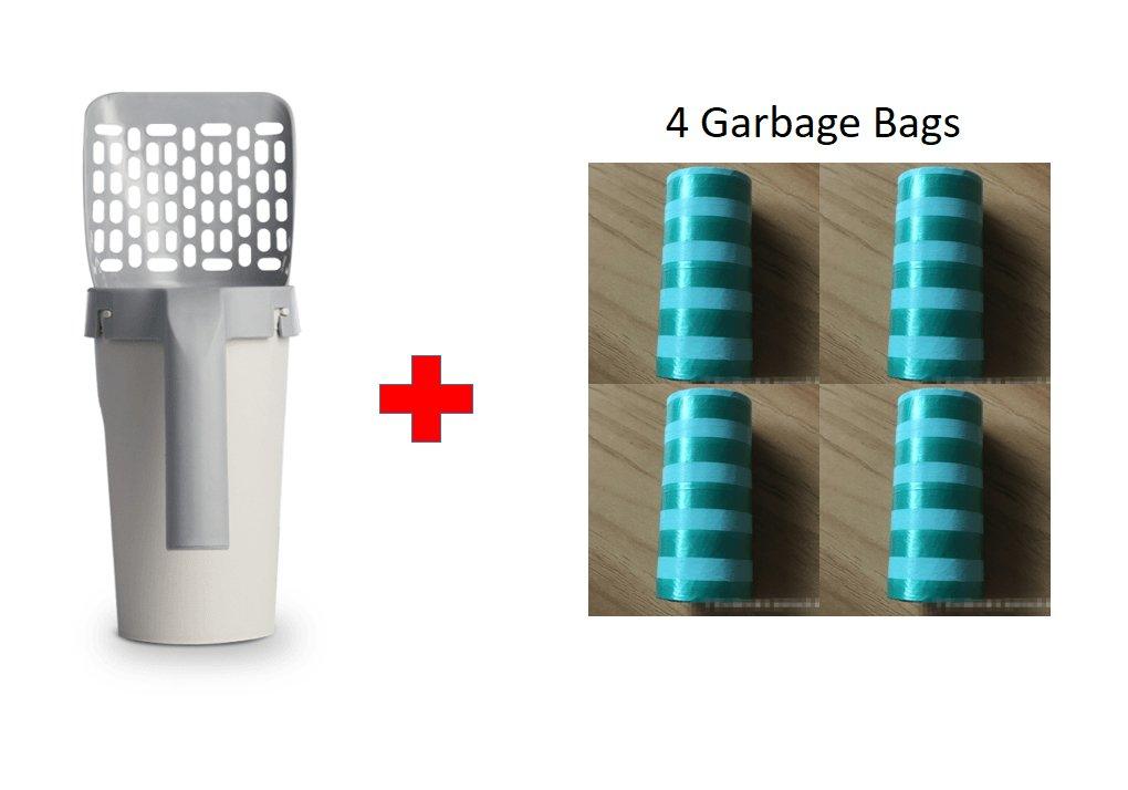 Convenient Cat Litter Storage Box With Built-In Shovel-7