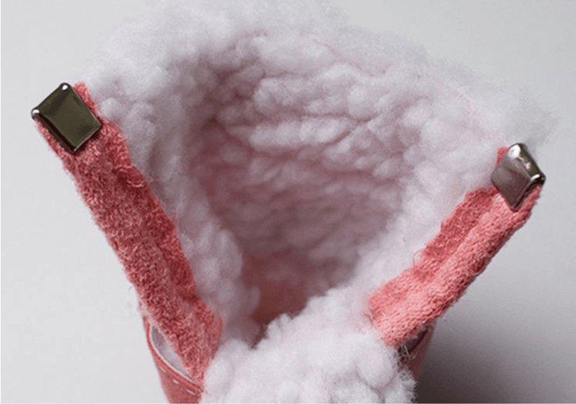 Cozypaws - Stylish Lamb Wool Pet Shoes For Winter-3