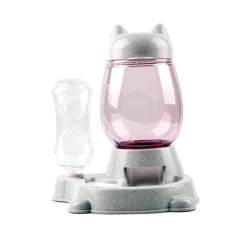 Pet Oasis: Automatic Feeder And Water Dispenser-1