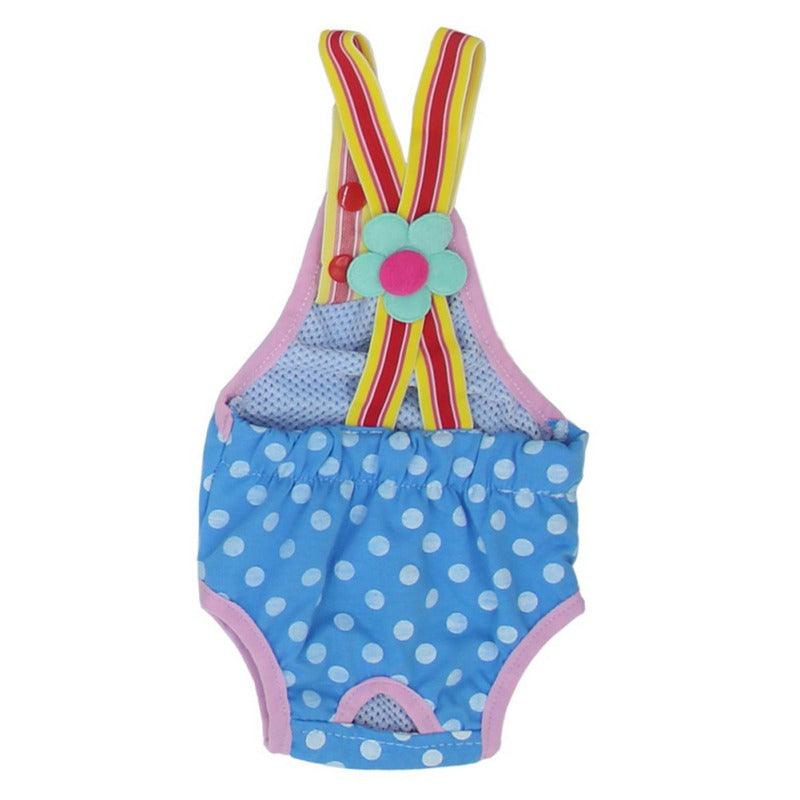 Pet Polka Dot Strap Physiological Pants Anti-Harassment Panties-4