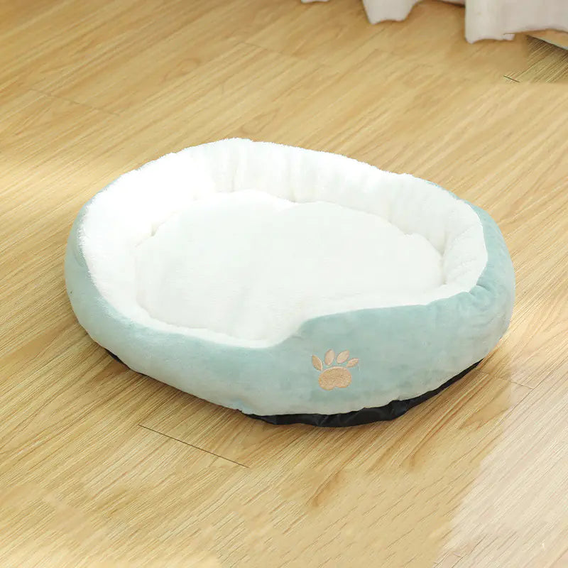 Washable Round Pet Kennel for Cats and Dogs