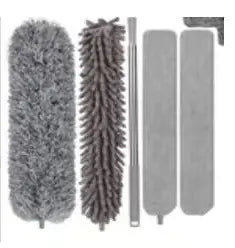 Telescopic Feather Duster for Dust Cleaning and Removal