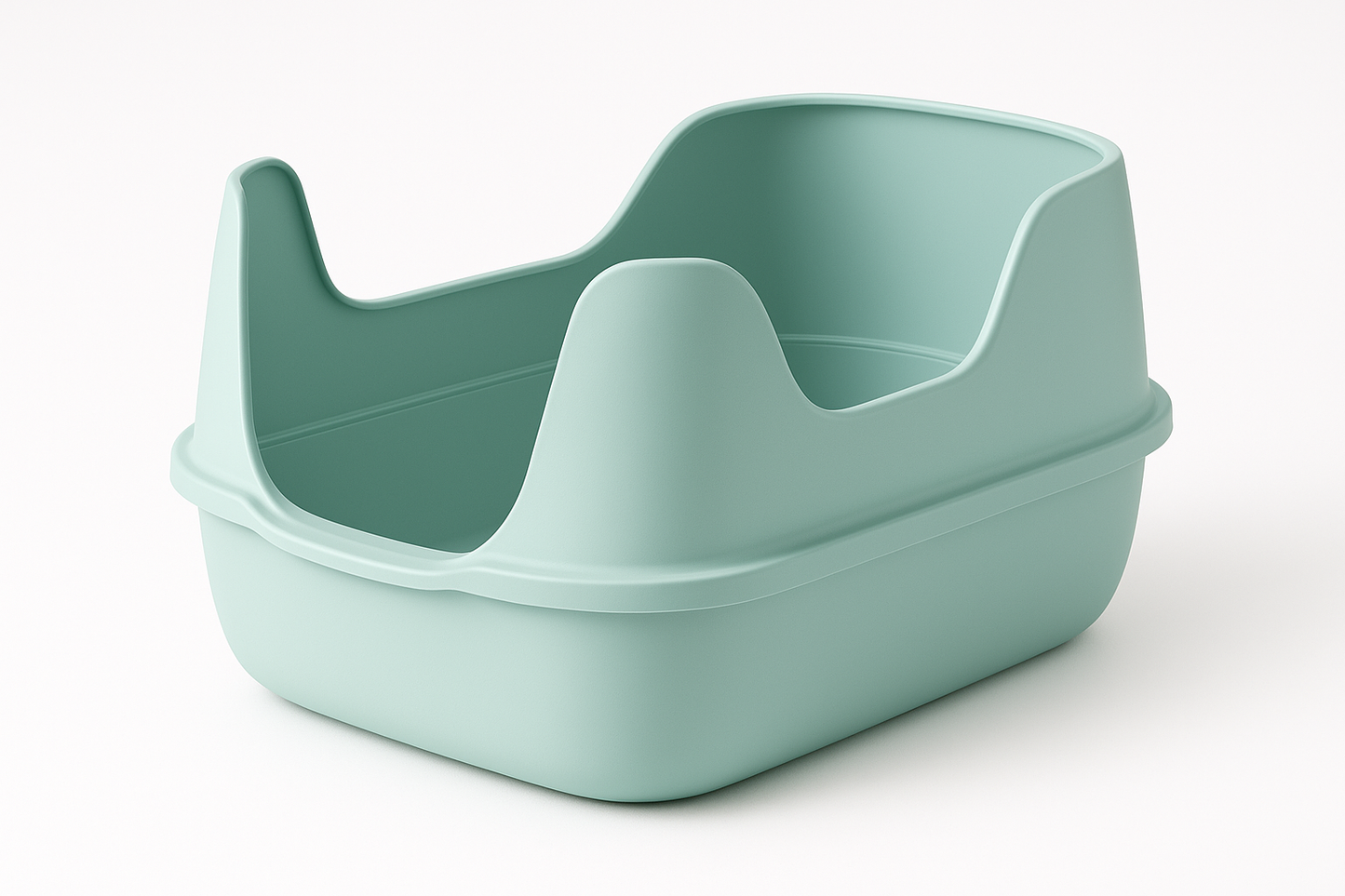 Mint Green Litter Box Side