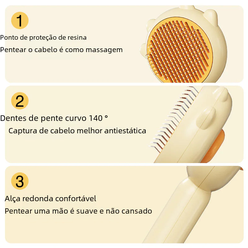 Pet Hair Removal Brush for Cats and Dogs