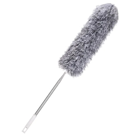 Stainless Steel Dust Duster with Extendable Handle