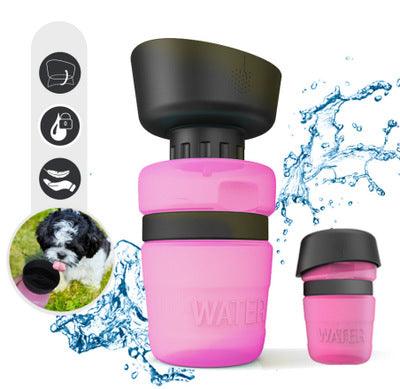 Pet Oasis: Foldable Dog Travel Water Bottle And Dispenser-8