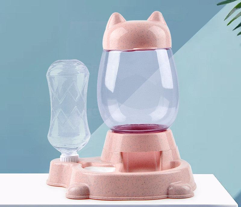 Pet Oasis: Automatic Feeder And Water Dispenser-3