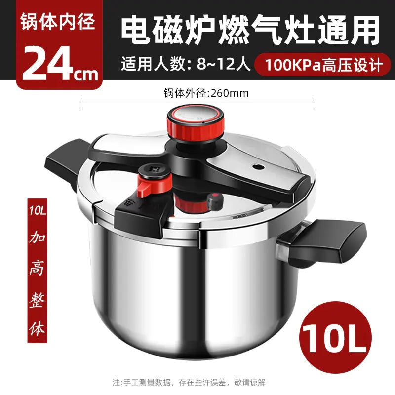 Denifei 304 Stainless Steel High-Pressure Cooker