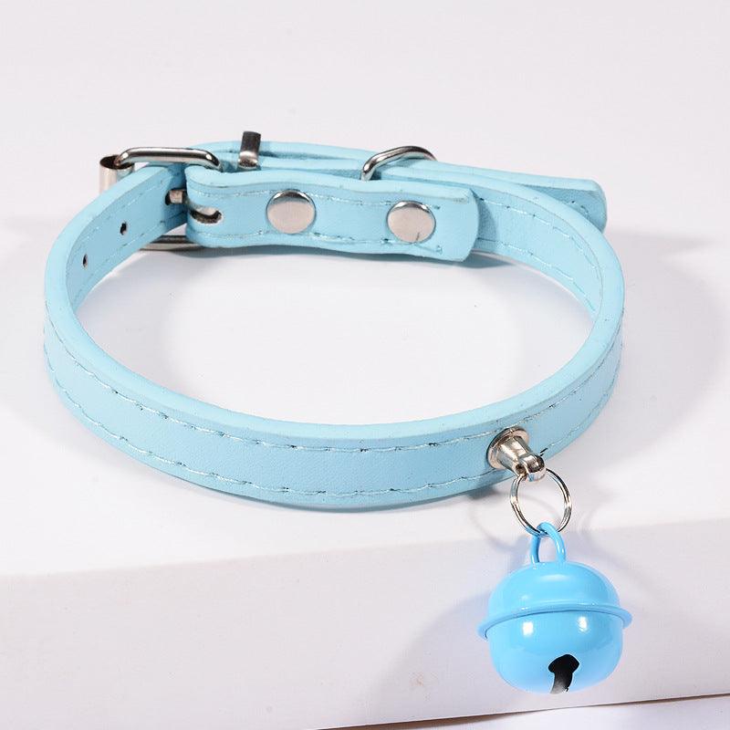 Stylish Pet Bell Collar With Colorful Traction For Cats And Dogs-8