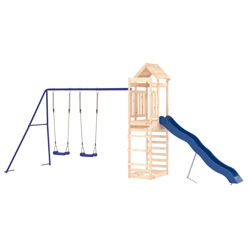 vidaXL Outdoor Playset Solid Wood Pine-4