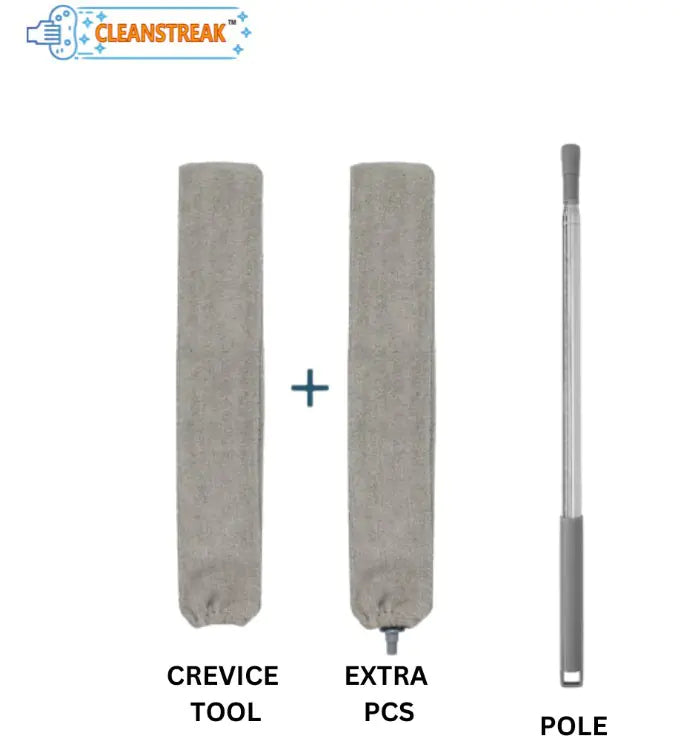 Telescopic Feather Duster for Dust Cleaning and Removal