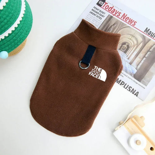 Pet Dog Clothes Autumn Winter Coat Fleece Warm Sweater Vest For Small