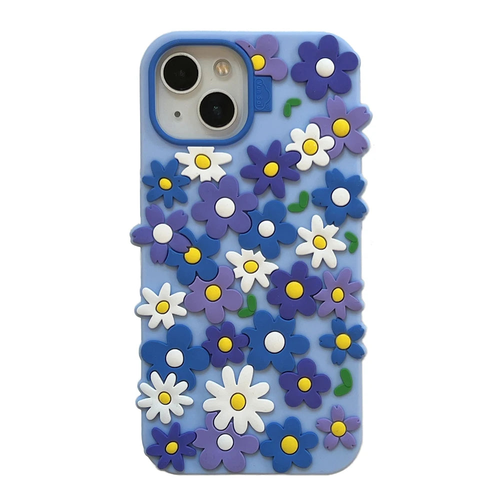 For iPhone 16, 16Pro, 16promax,3D soft silicone case for iPhone, shockproof Cover, shockproof skin shell, Cute cartoon animal