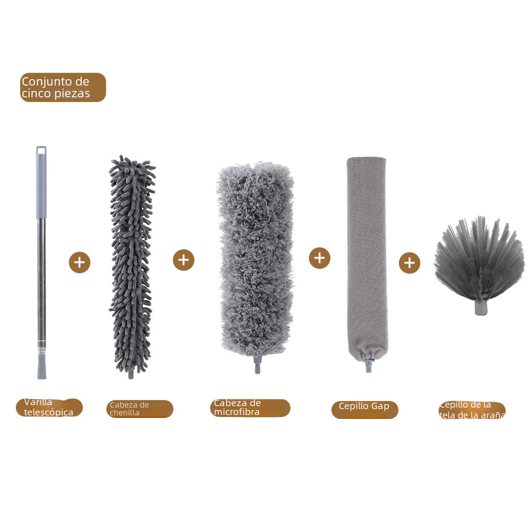 Telescopic Feather Duster for Dust Cleaning and Removal