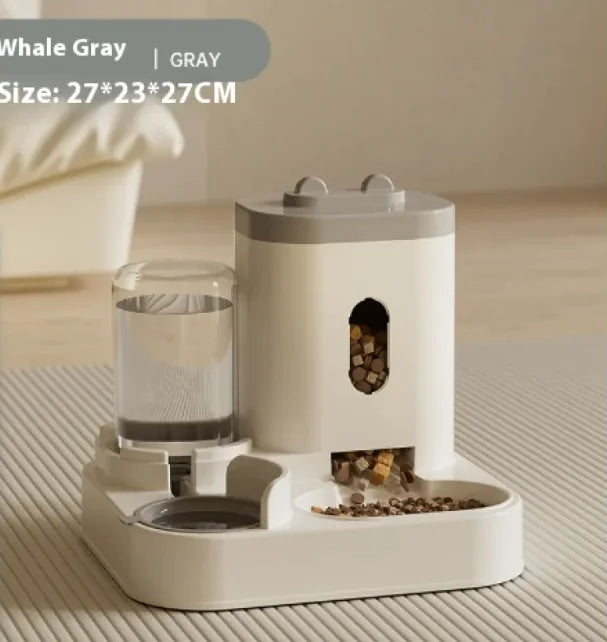 Automatic Pet Feeder and Water Dispenser Bowl – For Cats and Dogs