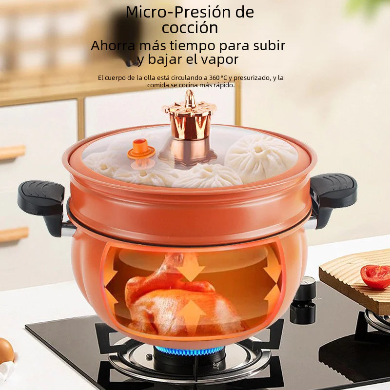 Non-Stick Pressure Cooker for Stews and Soups