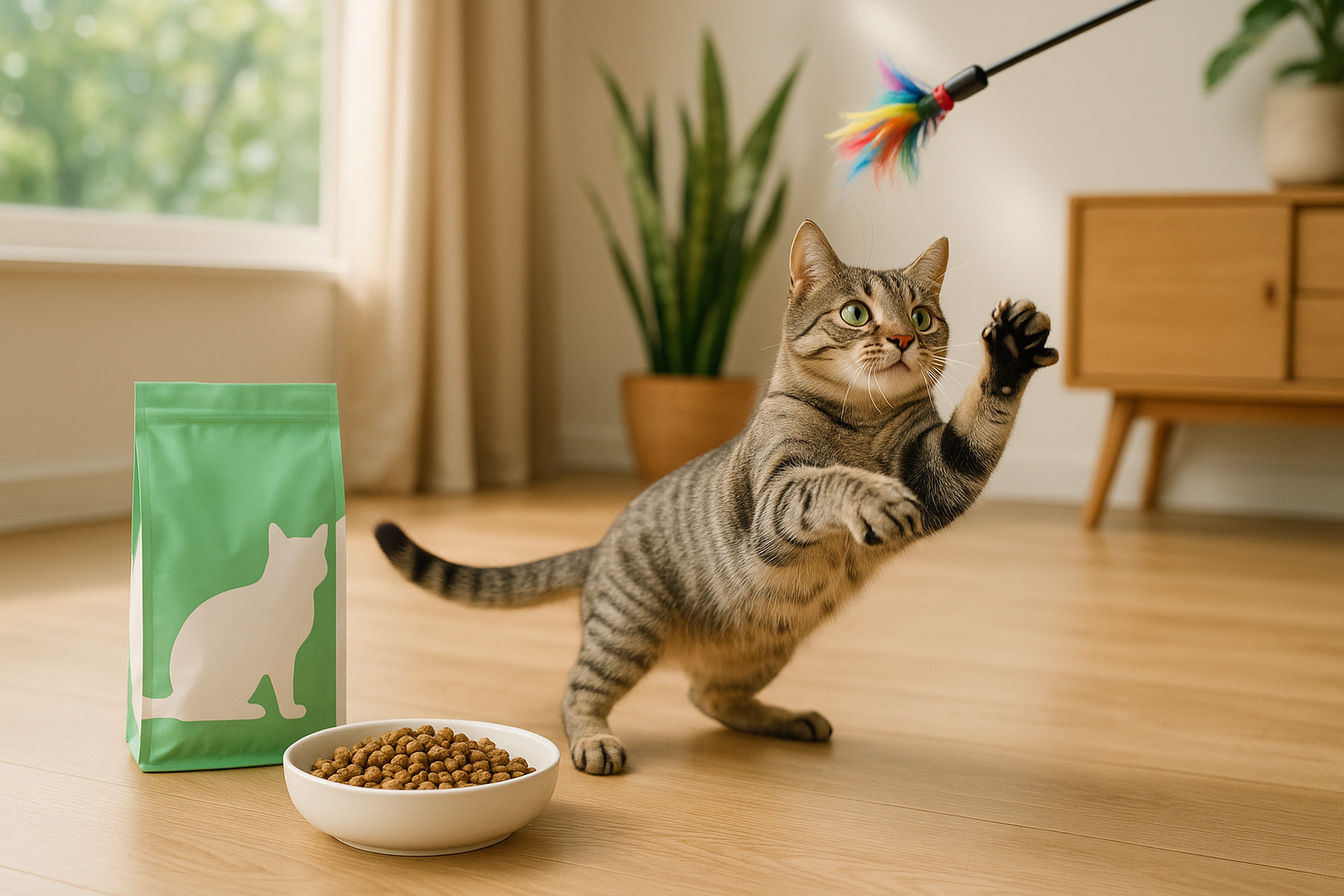Active Indoor Cat
