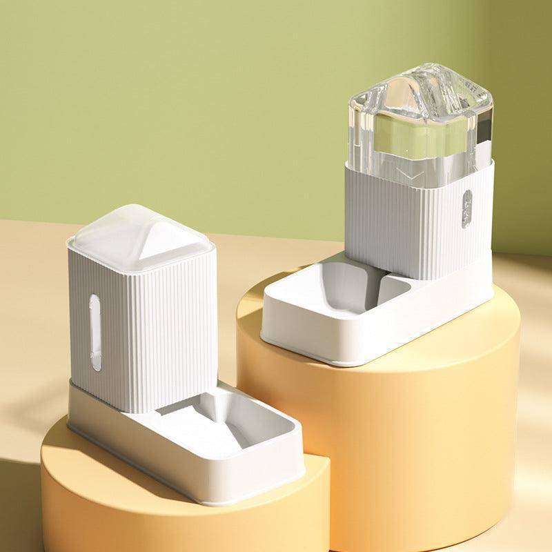 Automatic Pet Feeder With Hygienic Drinking System-3