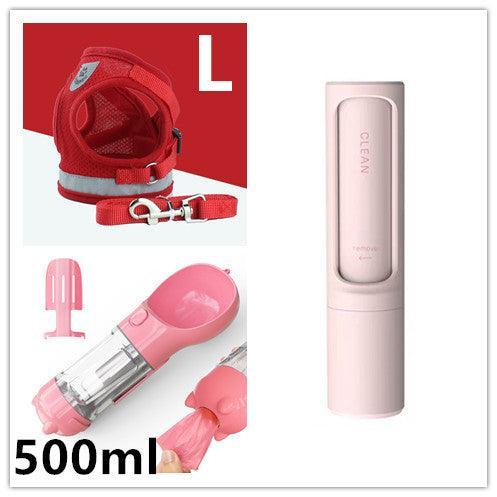 Breathable Mesh Pet Leash With Reflective Design And Matching Belt-24