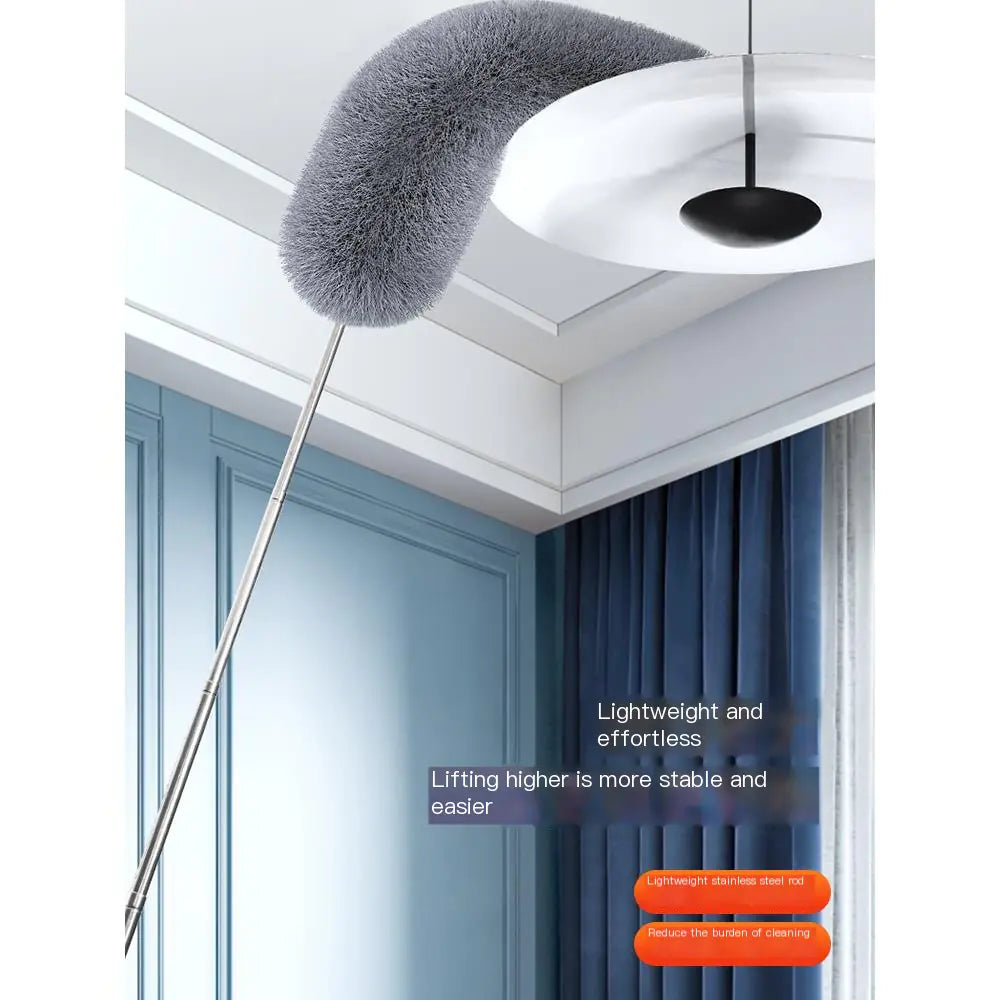 Adjustable Soft Microfiber Feather Duster for Cleaning