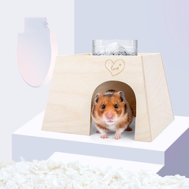 Cozy Woodland Retreat Hamster Hideout-0