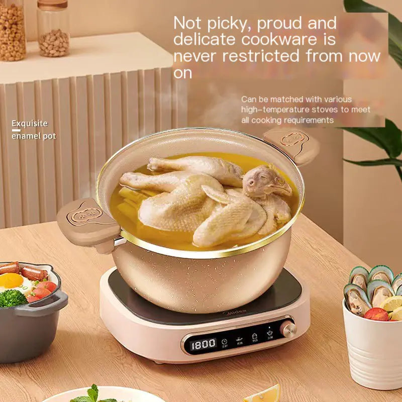 8L Clay Pot Multi-Function Pressure Cooker