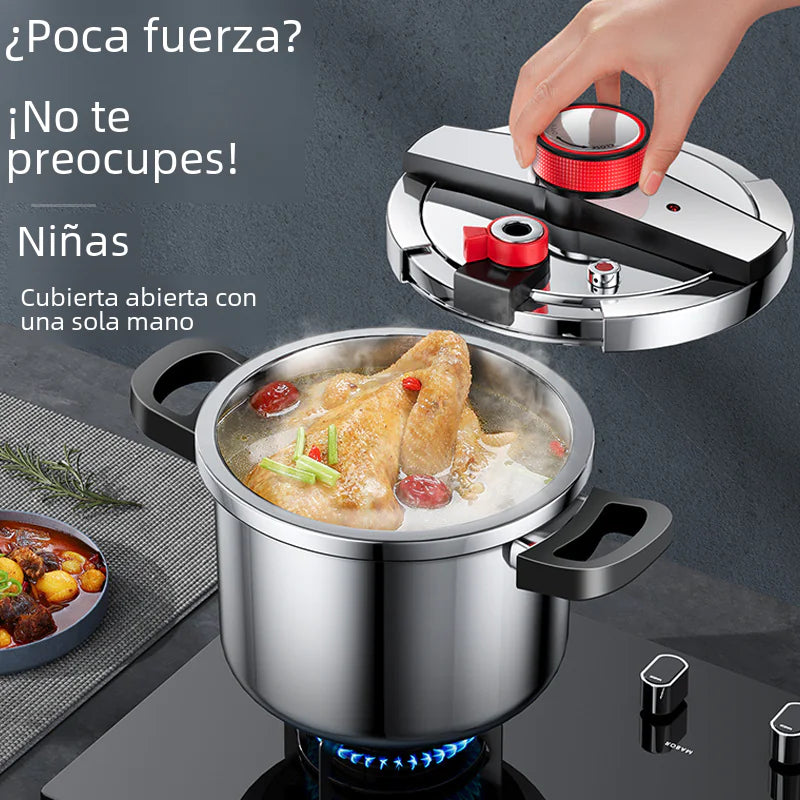 AEU 6L Stainless Steel Pressure Cooker for Home Use