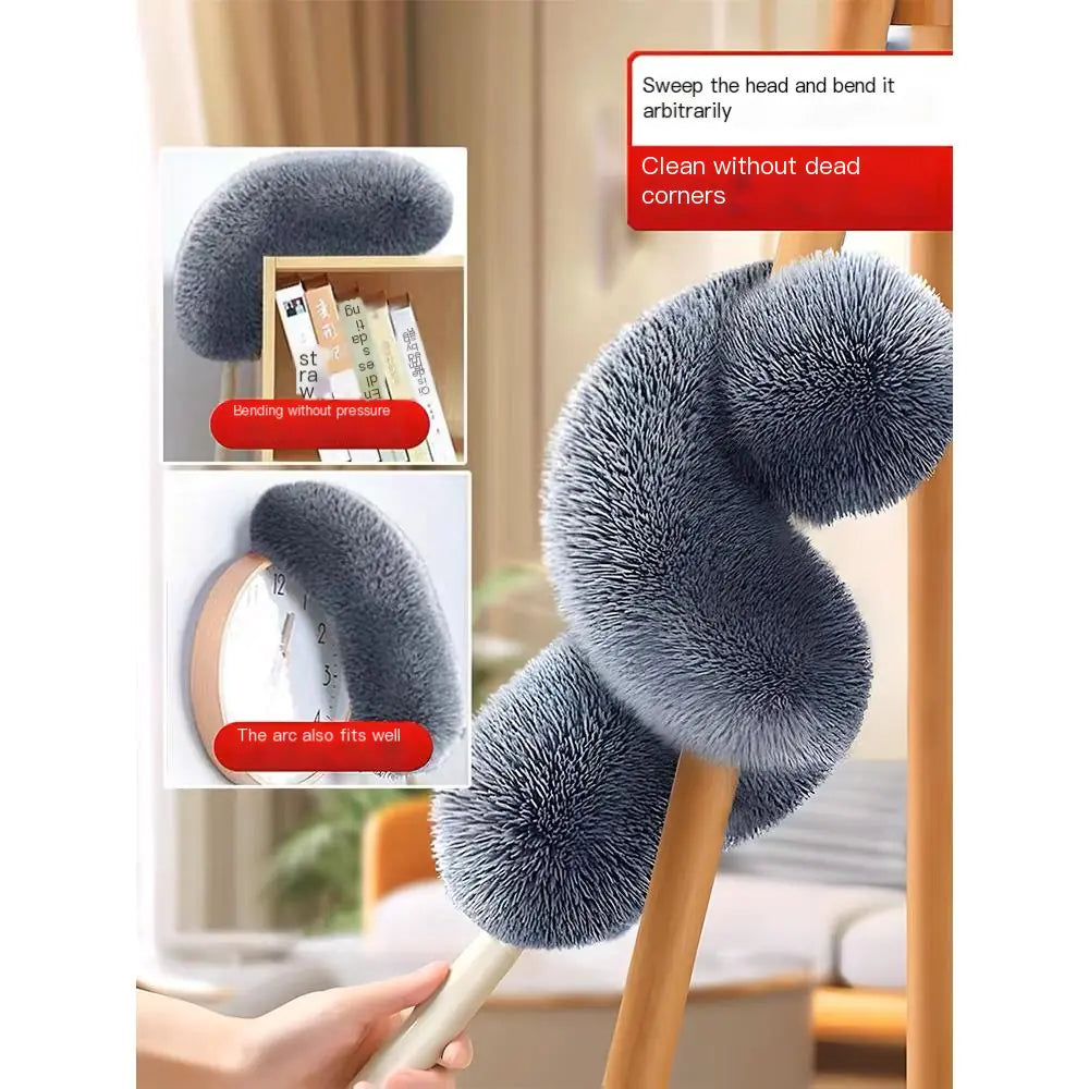 Adjustable Soft Microfiber Feather Duster for Cleaning